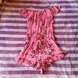 Romper/Size Small/Off Shoulder